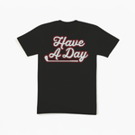 The USA Splatter Black T Shirt - Breezy Golf