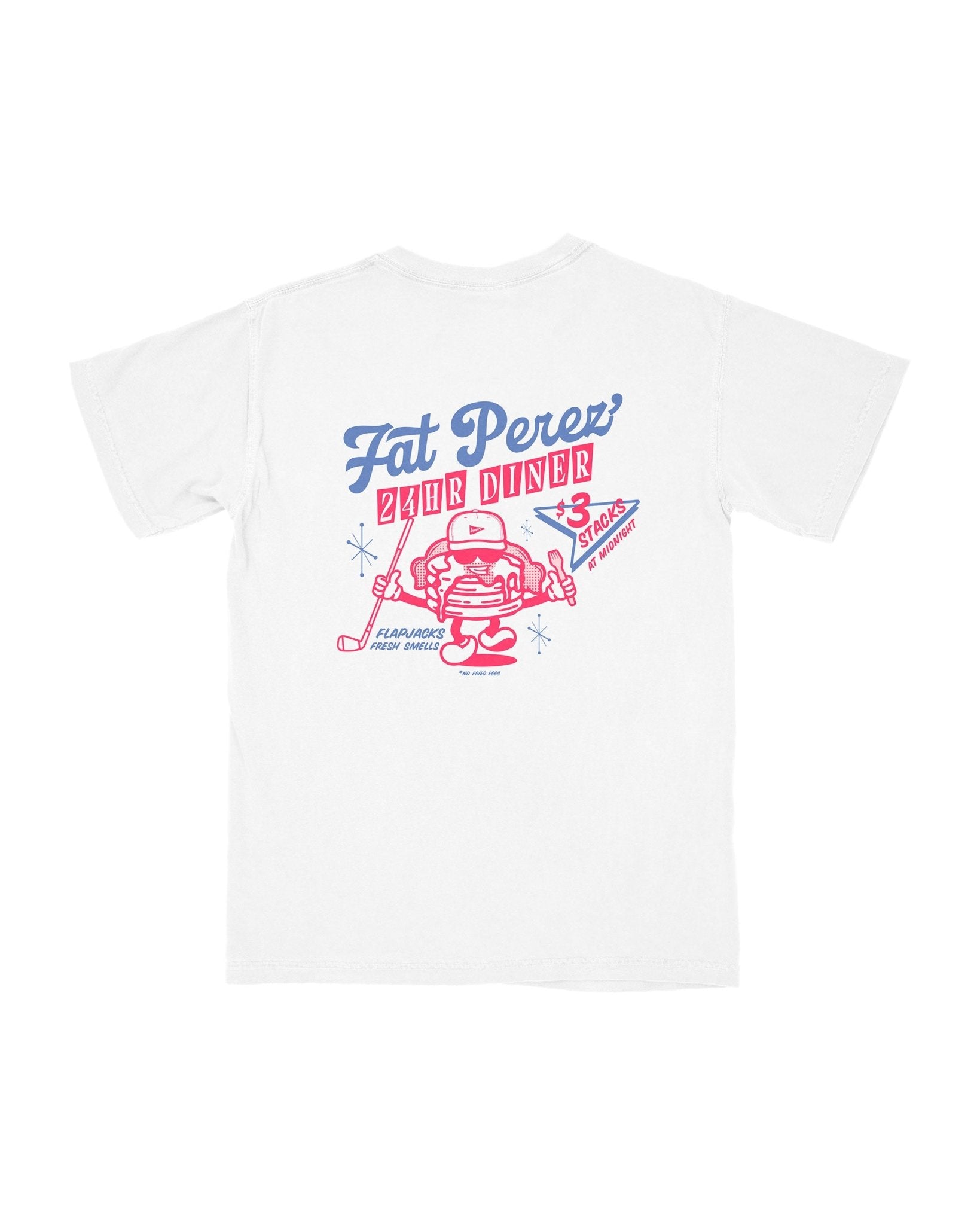 The Fat Perez Diner Pocket T Shirt - Breezy Golf