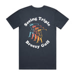 Seeing Triple T Shirt - Breezy Golf
