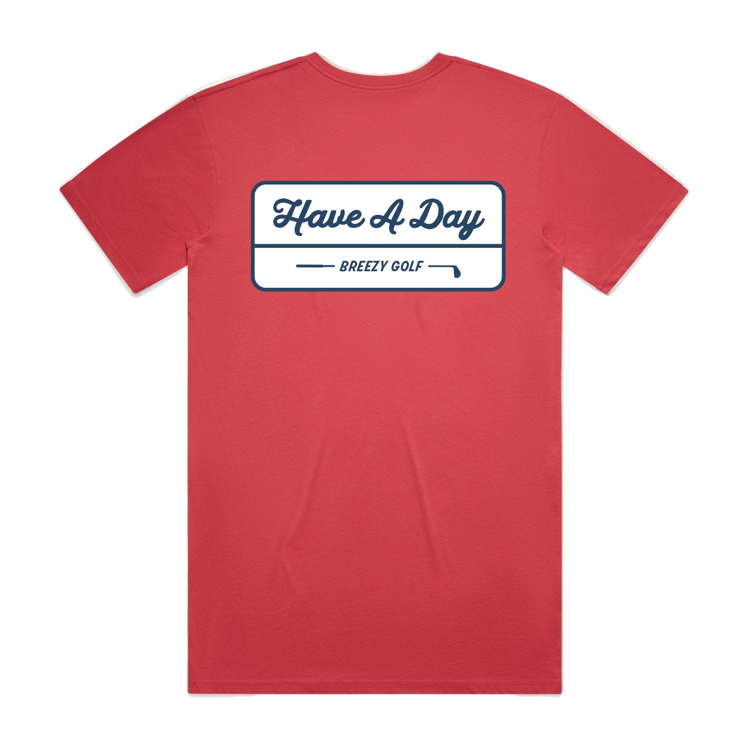 Block Have A Day T Shirt - Breezy Golf