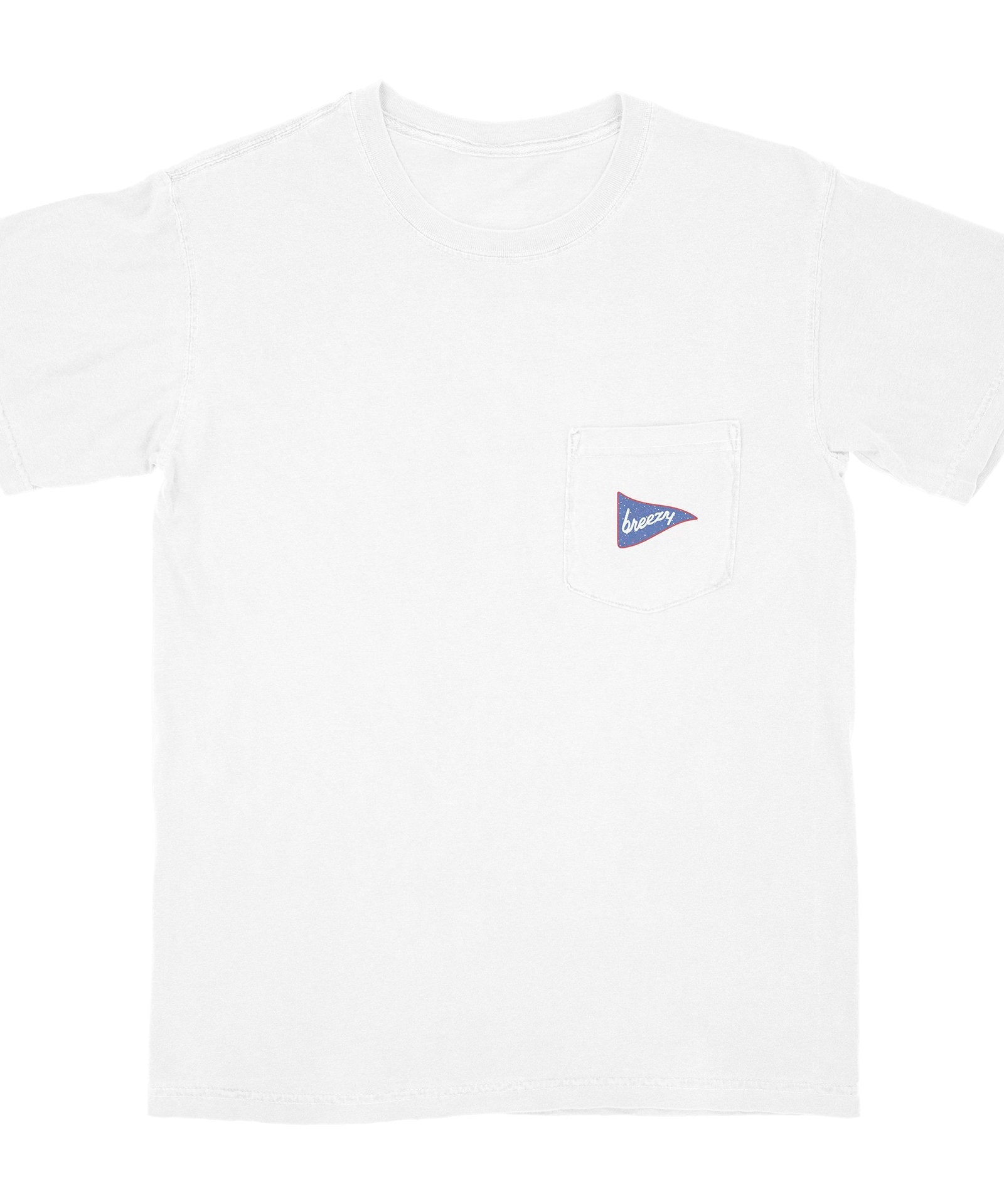 The USA Splatter Pocket T Shirt - Breezy Golf