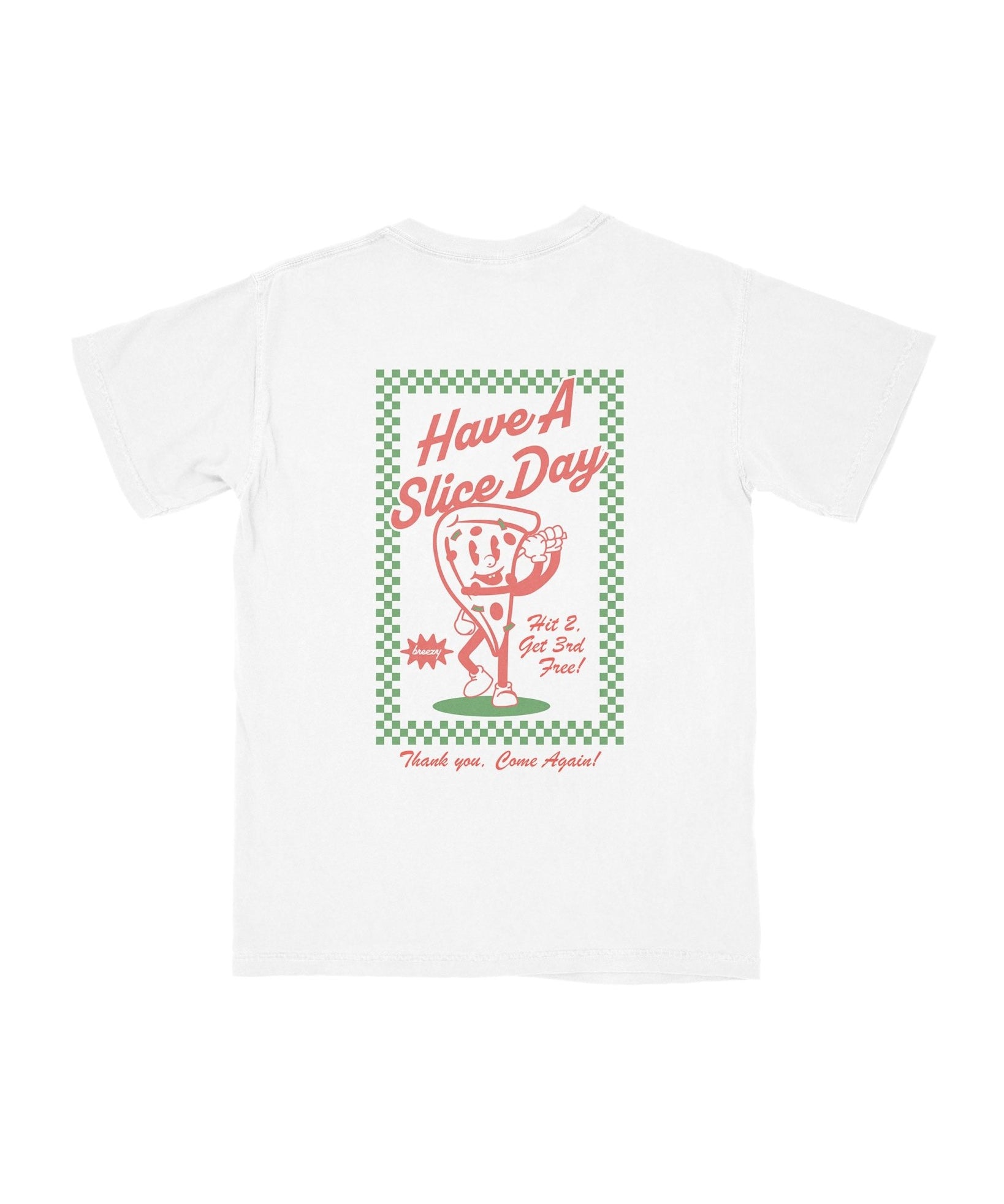 The Have A Slice Day Pocket T Shirt - Breezy Golf
