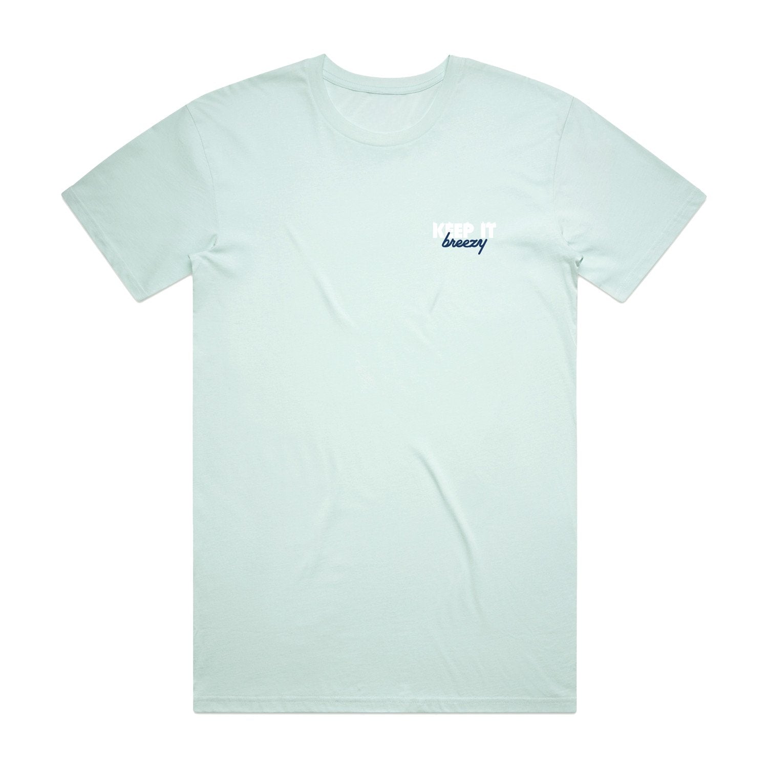 Keep It Breezy T Shirt Mint | Breezy Golf | Performance Golf Apparel