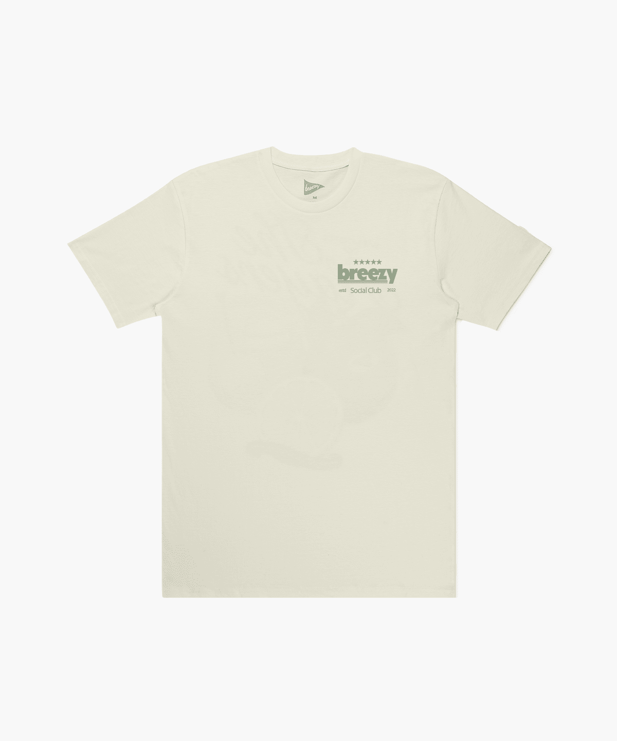 The Breezy Social Club Tee Ecru - Breezy Golf