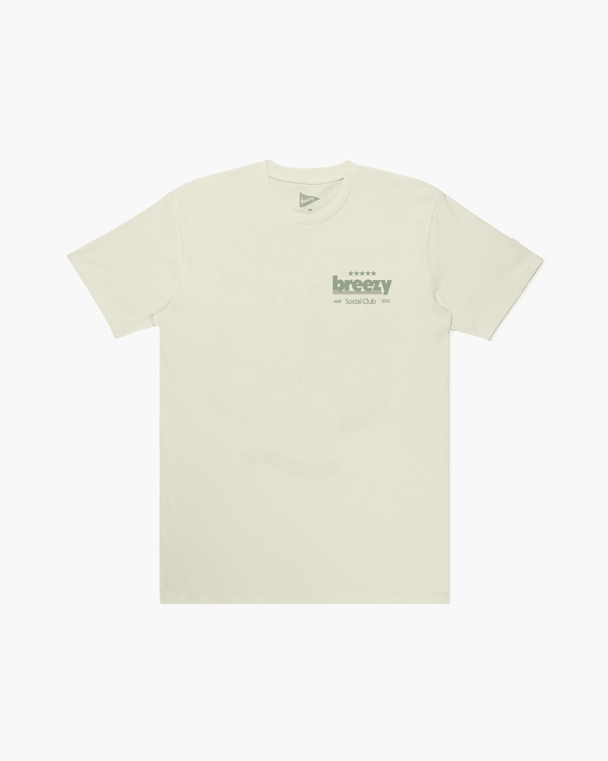 The Breezy Social Club Tee Ecru - Breezy Golf