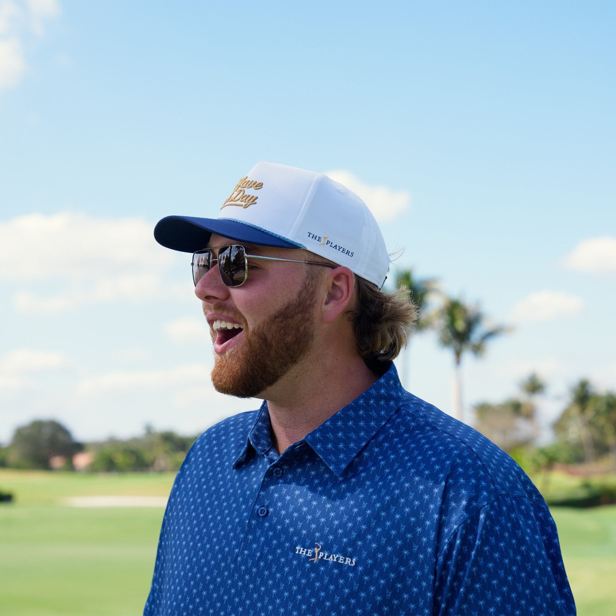 THE PLAYERS x Breezy Have A Day Contrast Bill Rope Hat | Breezy Golf | Performance Golf Apparel