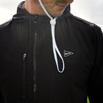 The Breezy Rain Jacket Black - Breezy Golf