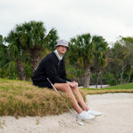 The Breezy Pull Over Black - Breezy Golf