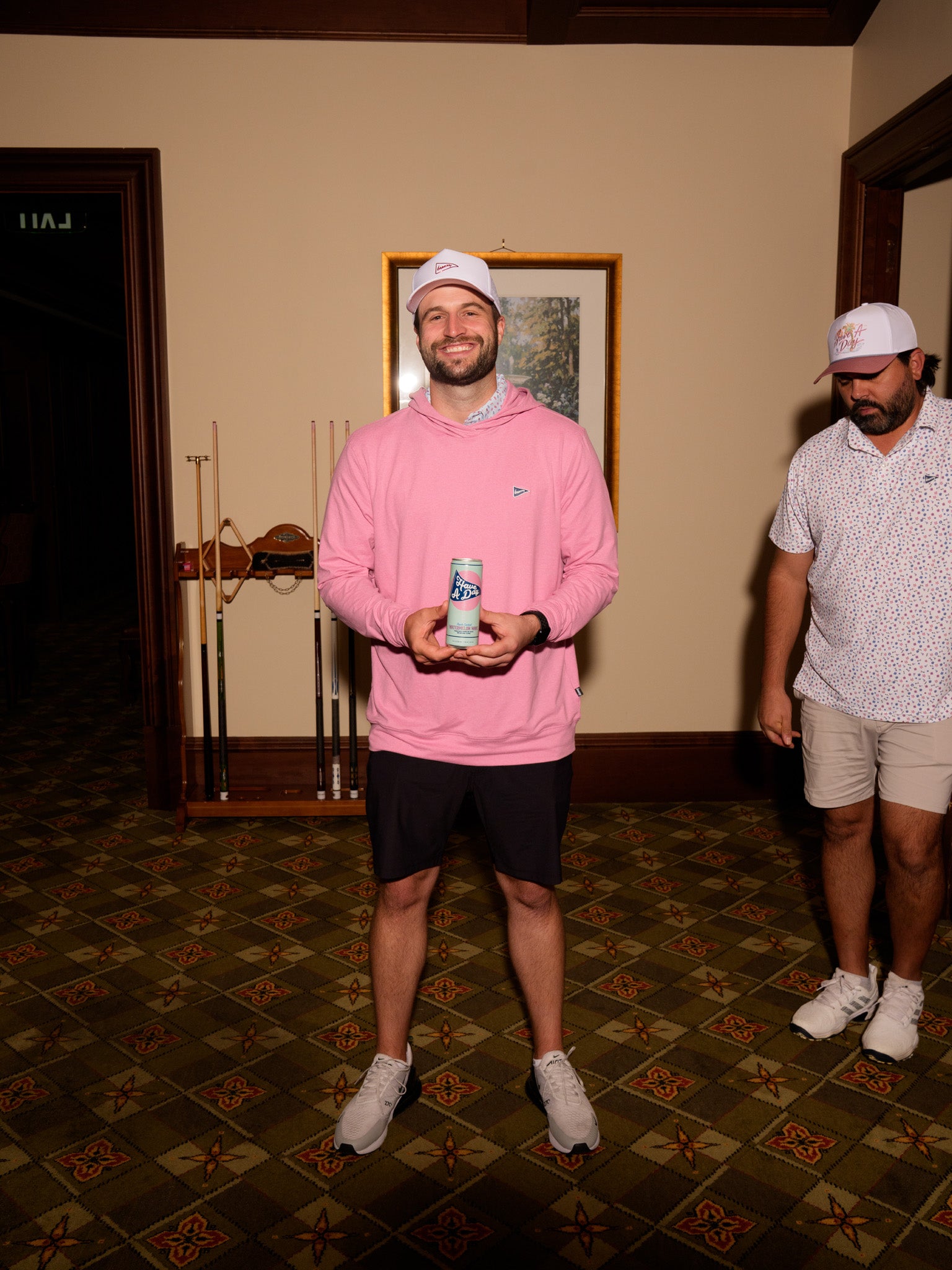 The Gimme Hoodie Petal | Breezy Golf | Performance Golf Apparel