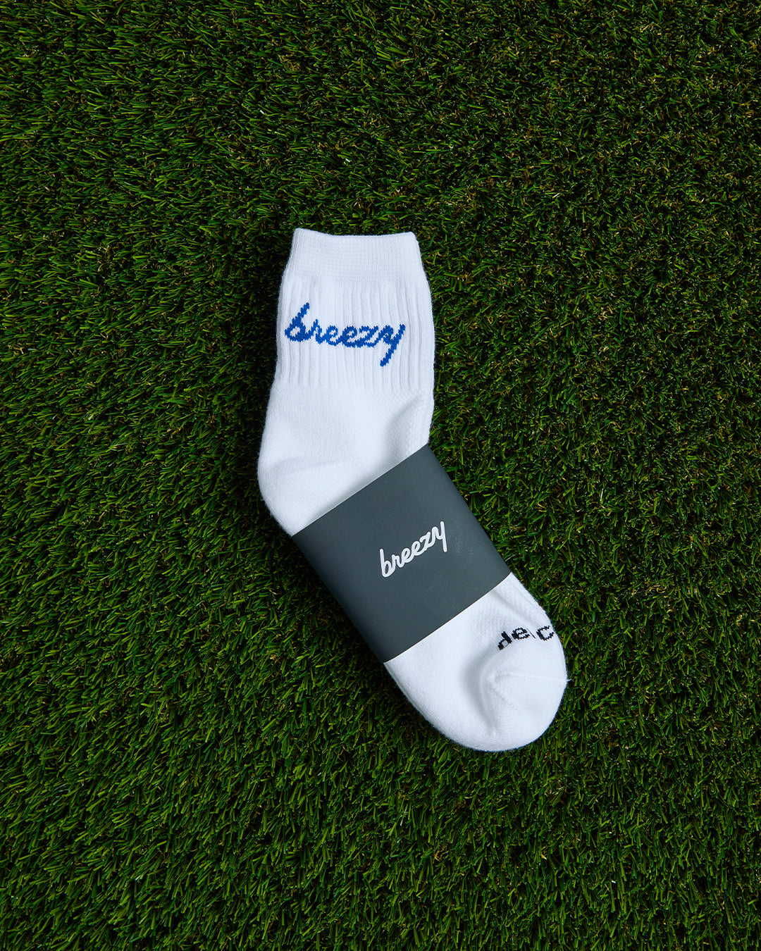 Del Campo x Breezy Script Socks | Breezy Golf | Performance Golf Apparel