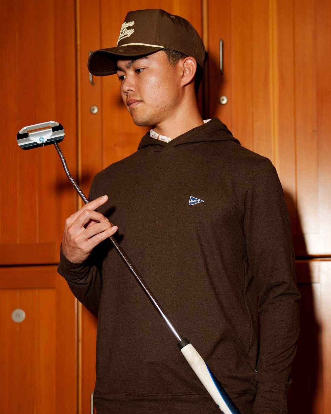 Have A Day Brown Rope Hat - Breezy Golf