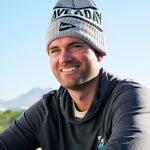 Have A Day Knit Beanie Grey - Breezy Golf