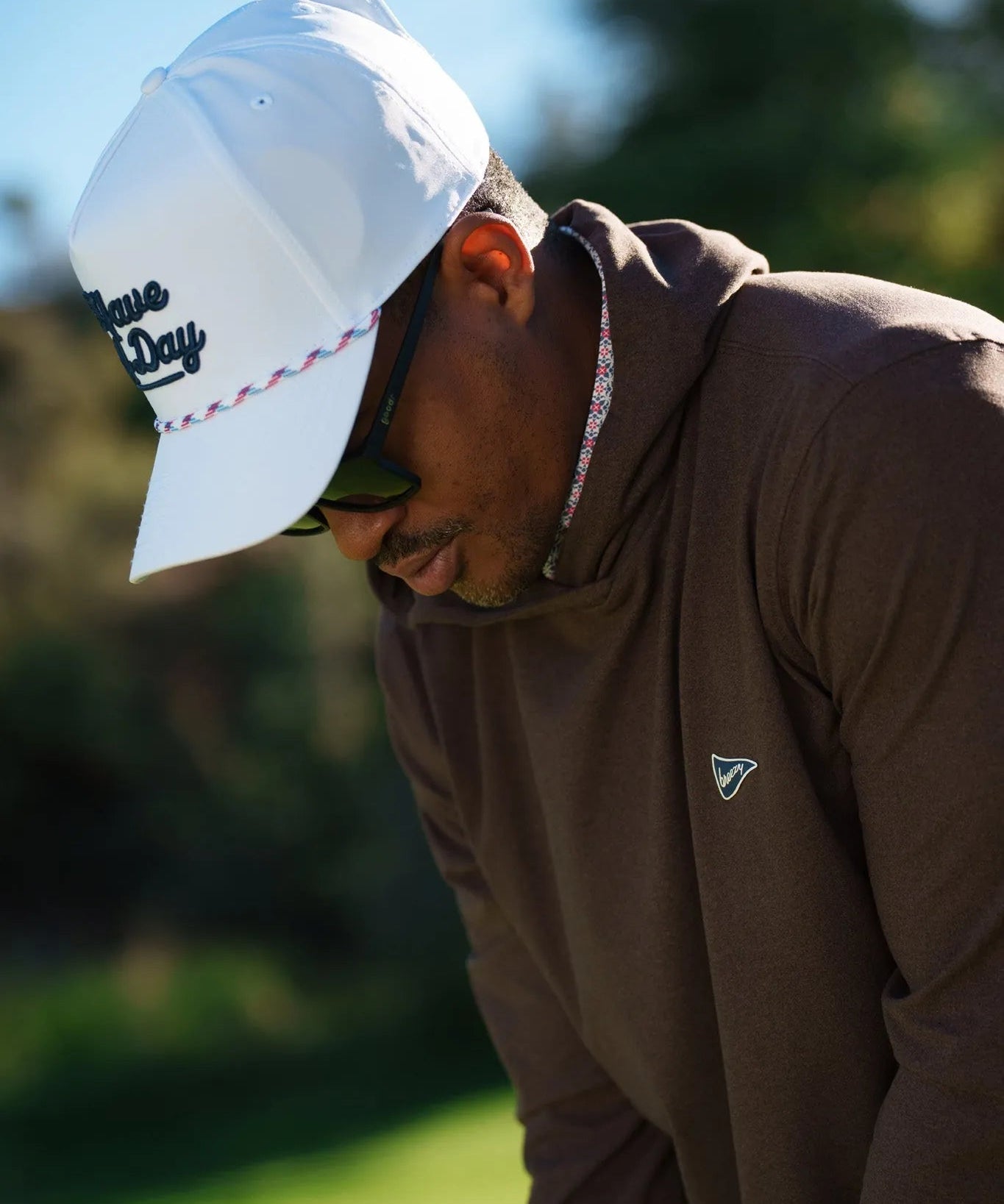 The Gimme Hoodie Espresso - Breezy Golf