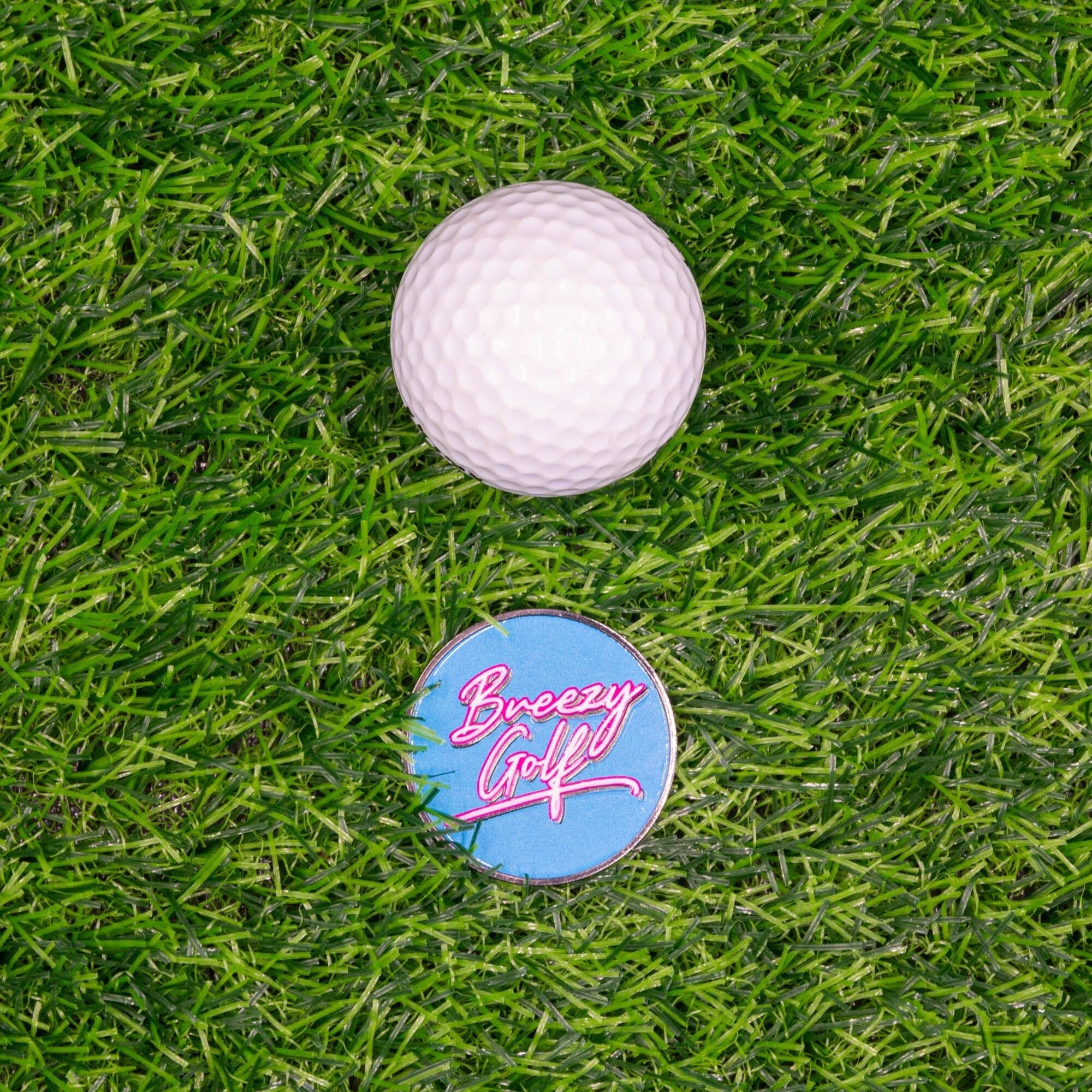 Breezy Golf Miami Ball Marker - Breezy Golf