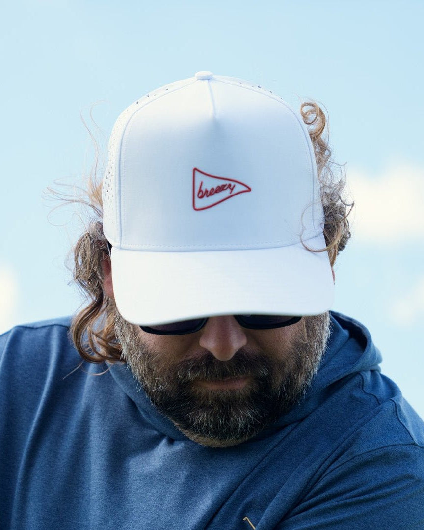 The Alloy Series White Hat - Breezy Golf