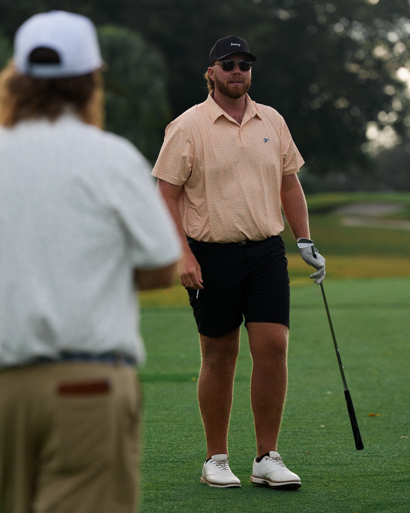 The Magnolia 3.0 Polo Orange - Breezy Golf