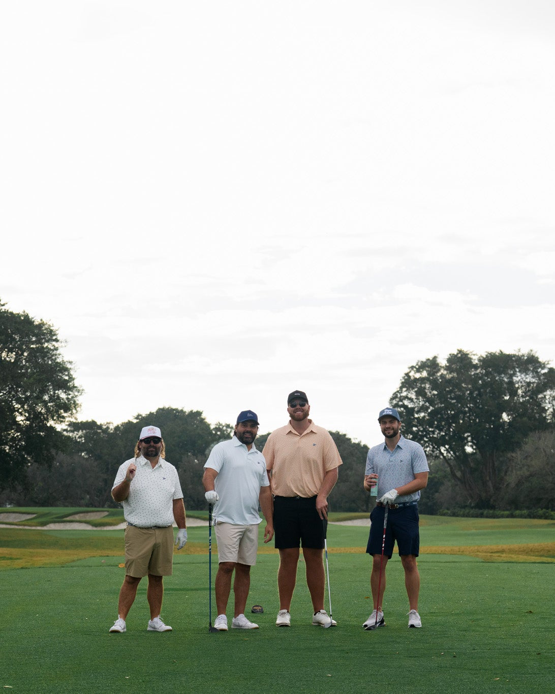The Magnolia 3.0 Polo Orange - Breezy Golf