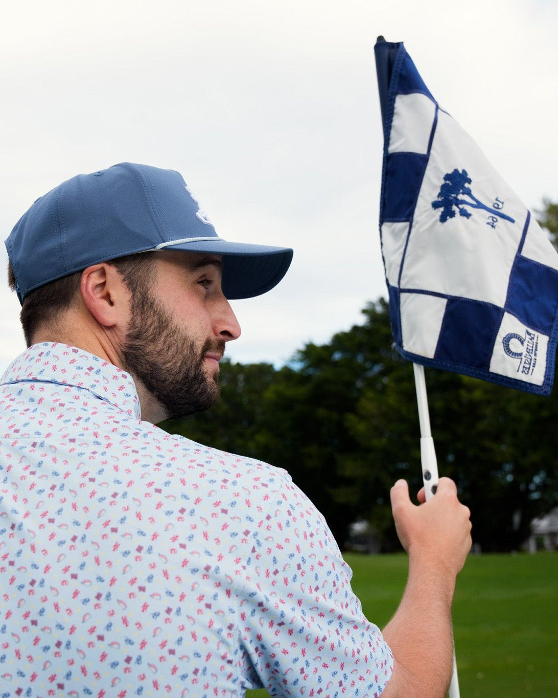 Have A Day Thawed Navy Rope Hat - Breezy Golf