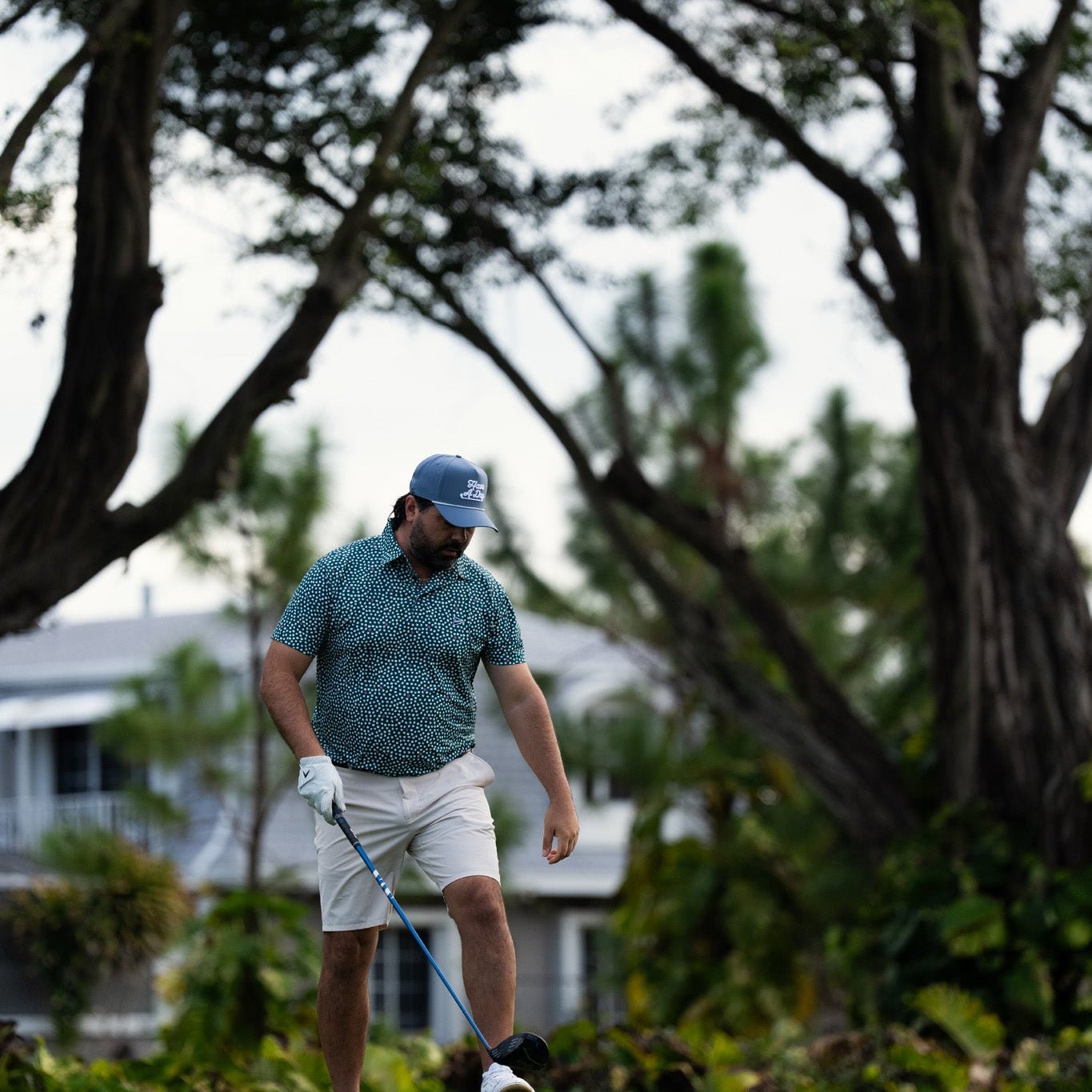 Have A Day Thawed Navy Rope Hat | Breezy Golf | Performance Golf Apparel