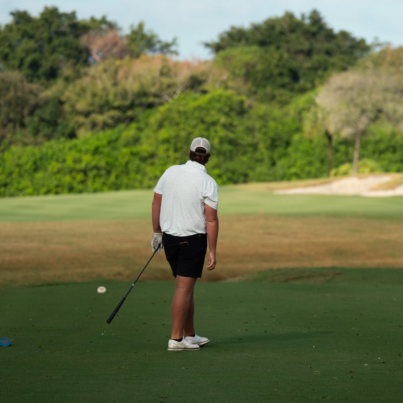Breezy Golf Green Meshback Patch Hat