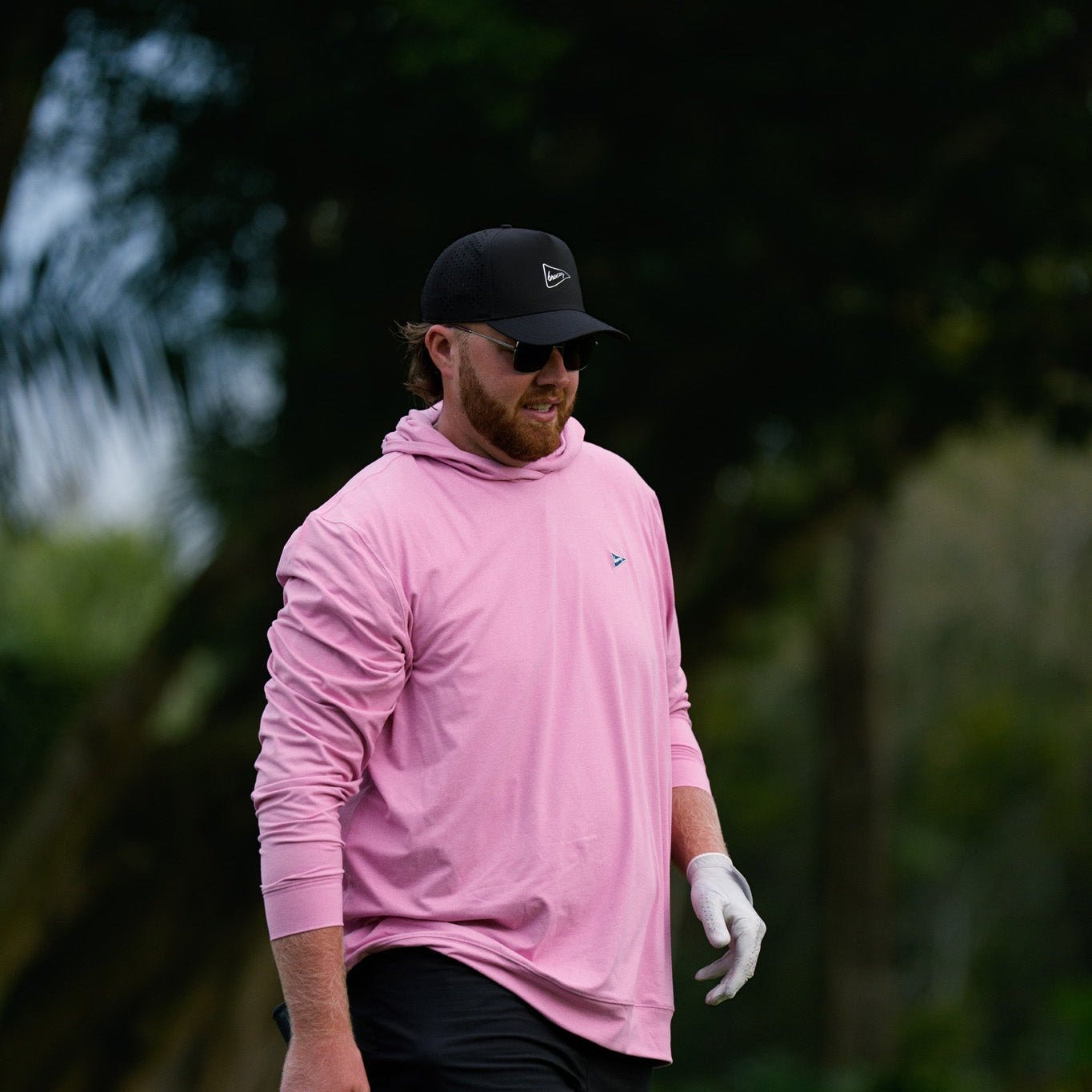 The Alloy Series Black Hat | Breezy Golf | Performance Golf Apparel