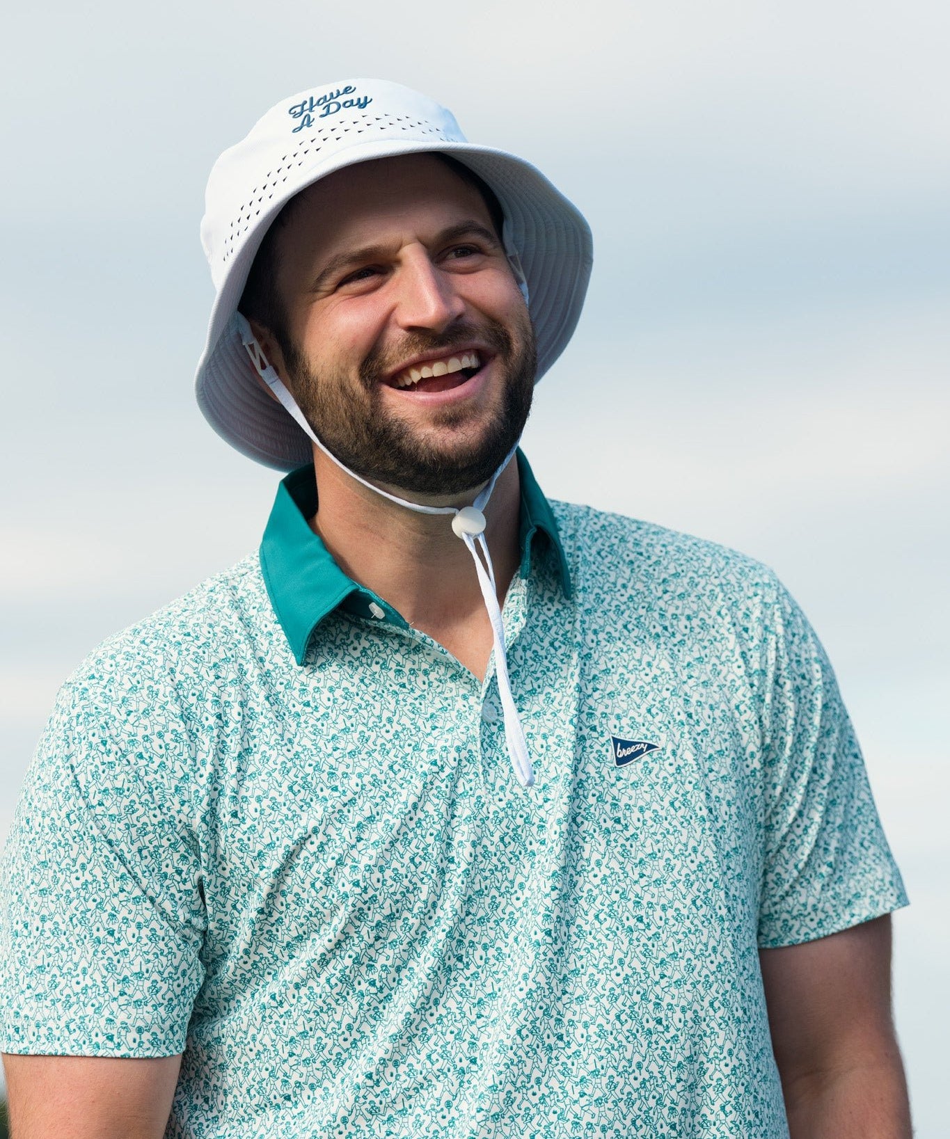 The Footrace to 18 Polo - Breezy Golf