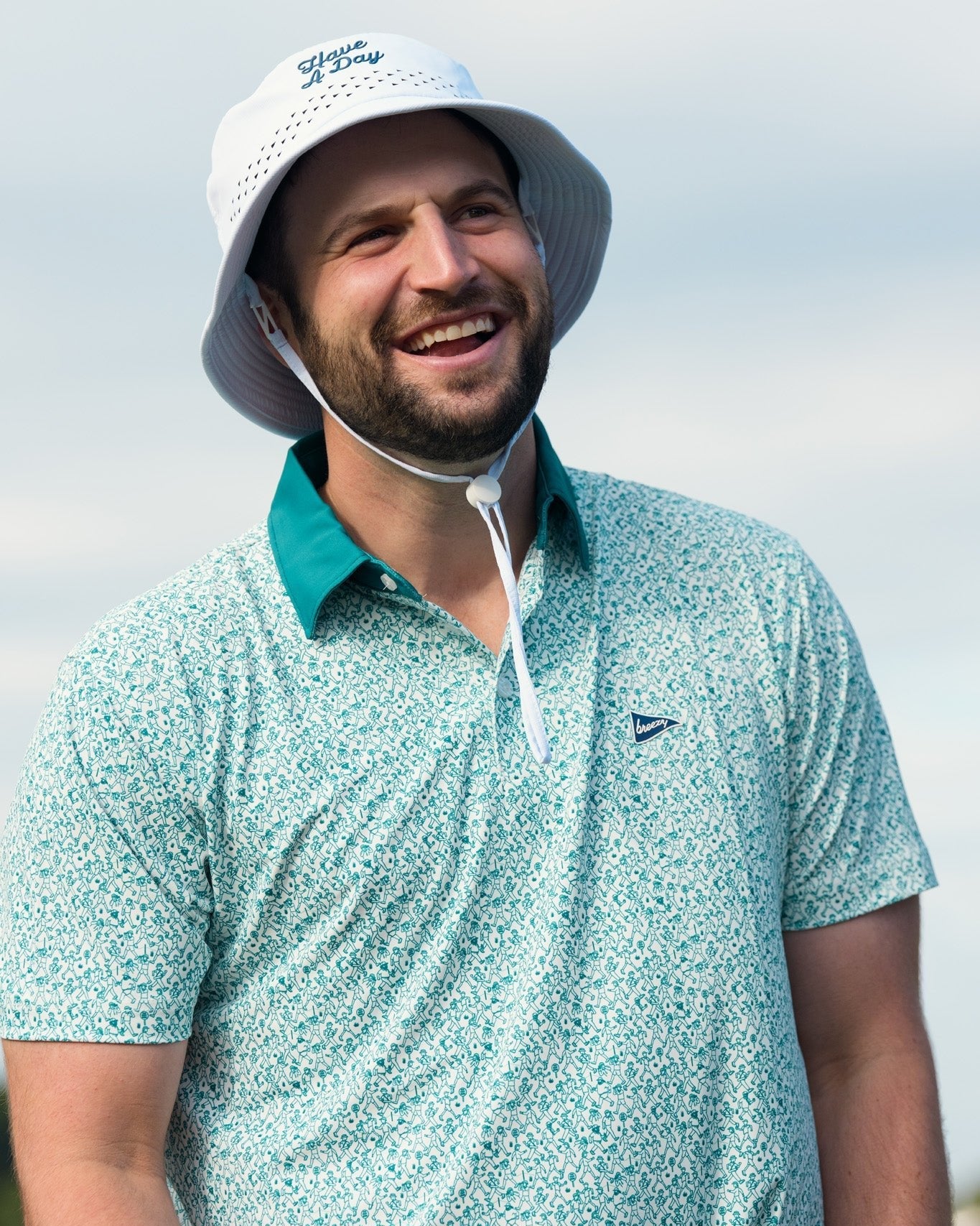 The Footrace to 18 Polo - Breezy Golf