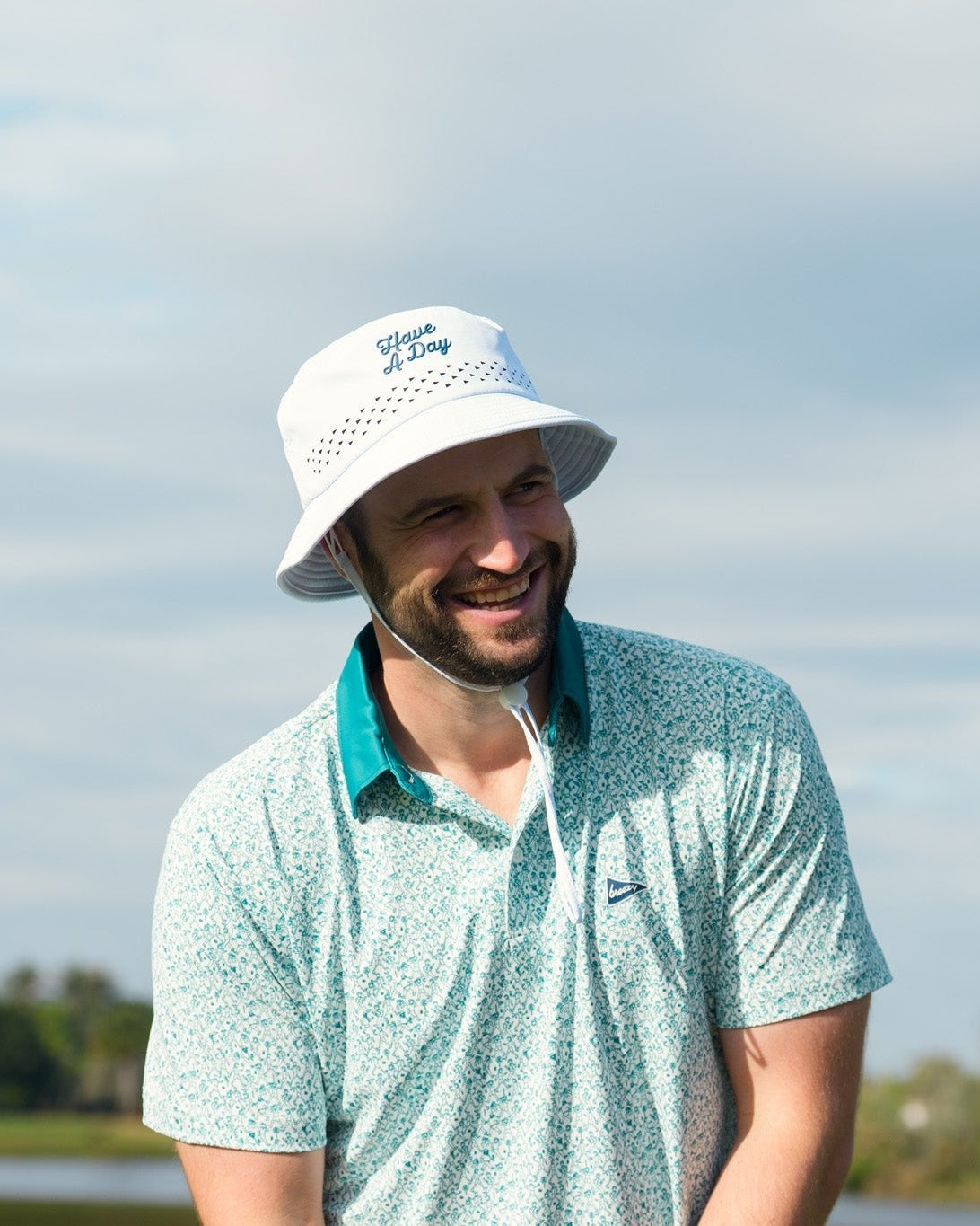 The Footrace to 18 Polo - Breezy Golf