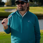 The Gimme Quarter - Zip Verdant Green - Breezy Golf