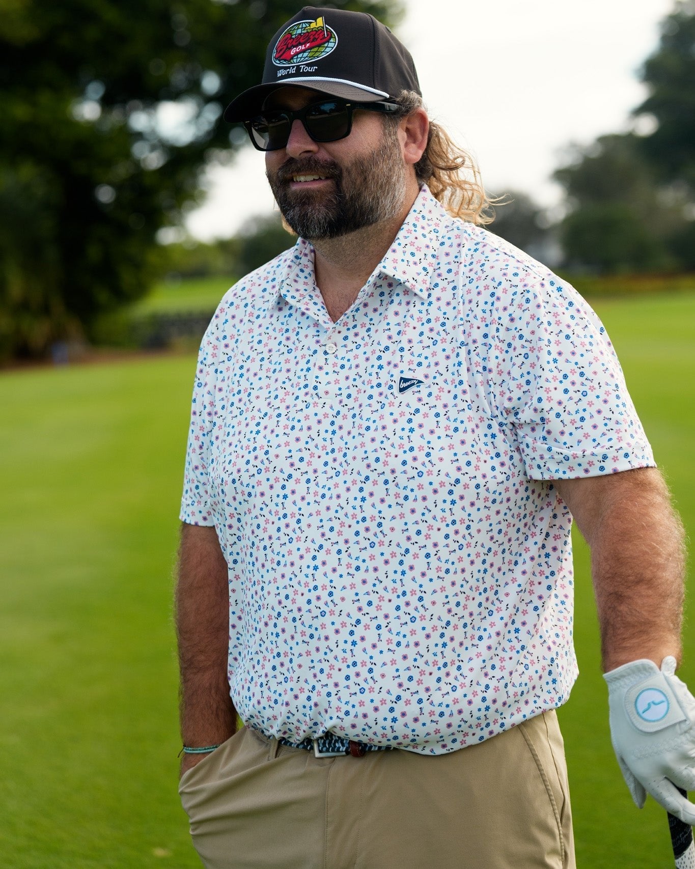 The Spring Ditzy Polo - Breezy Golf