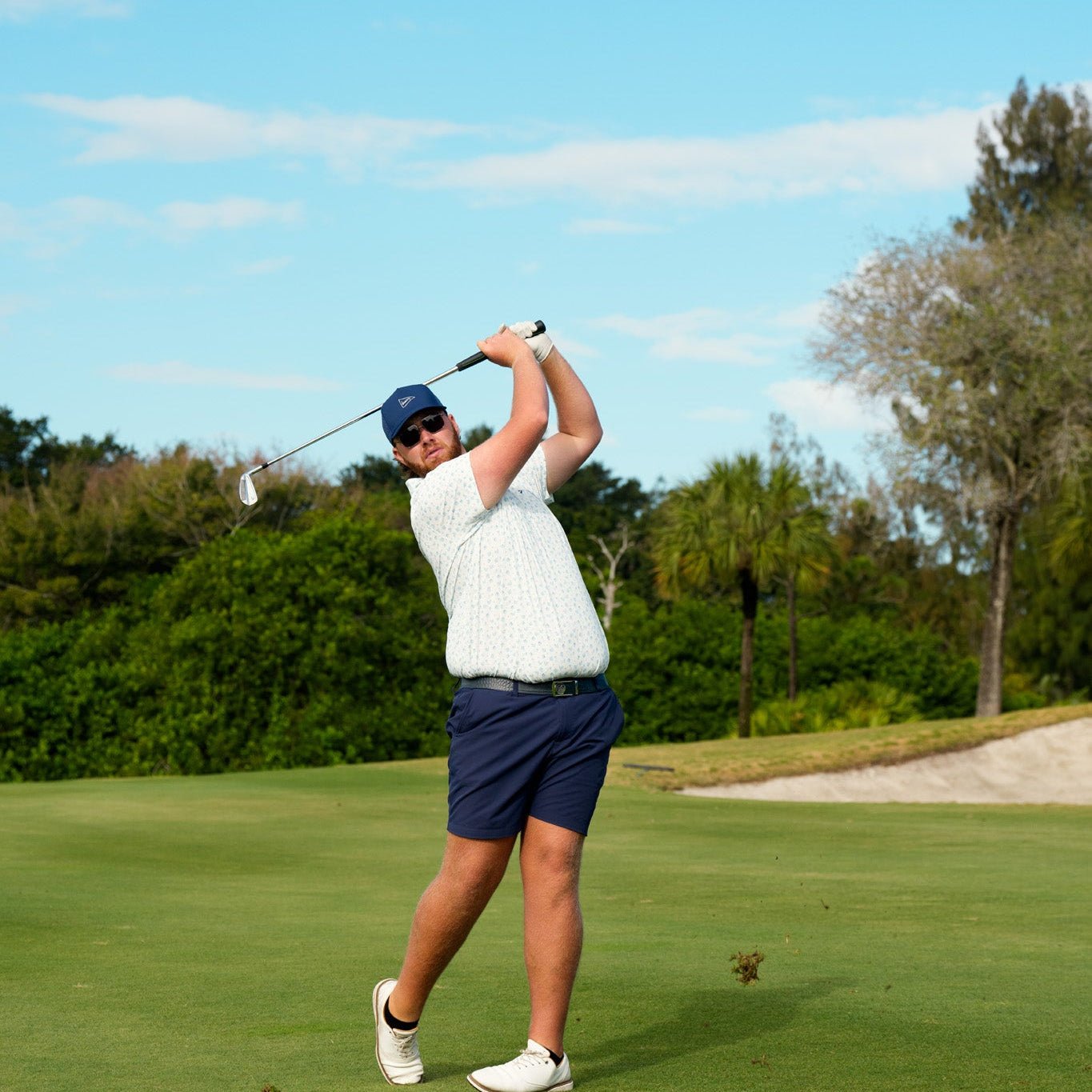 The Alloy Series Navy hat | Breezy Golf | Performance Golf Apparel