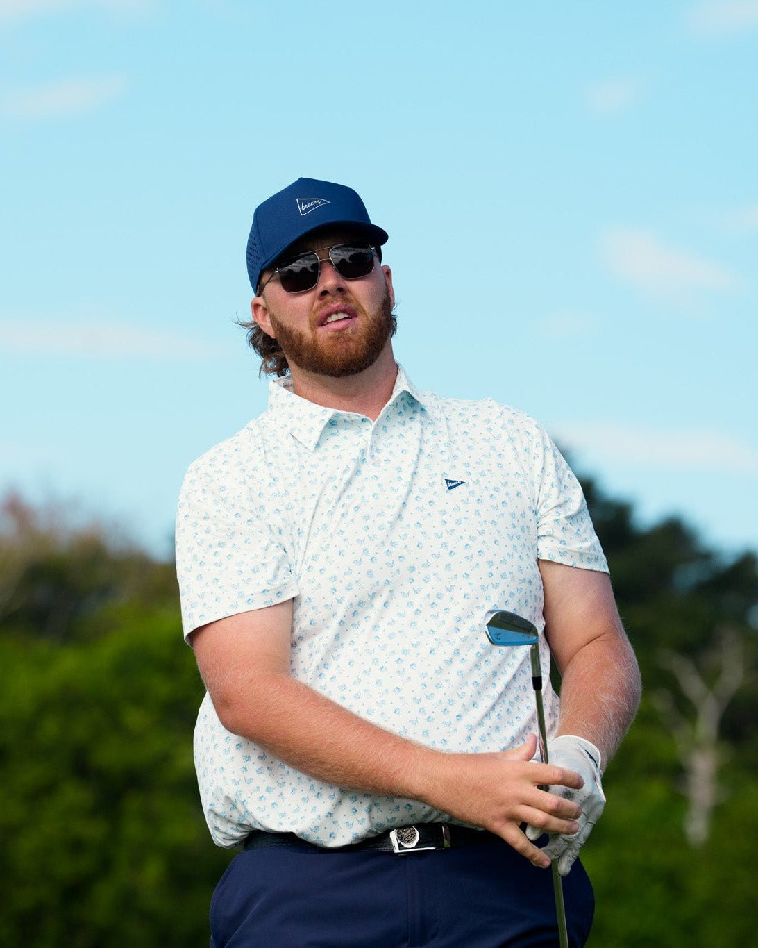 The Alloy Series Navy hat - Breezy Golf