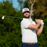 The Pebbled Stripes Polo - Breezy Golf