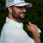 The Pebbled Stripes Polo - Breezy Golf
