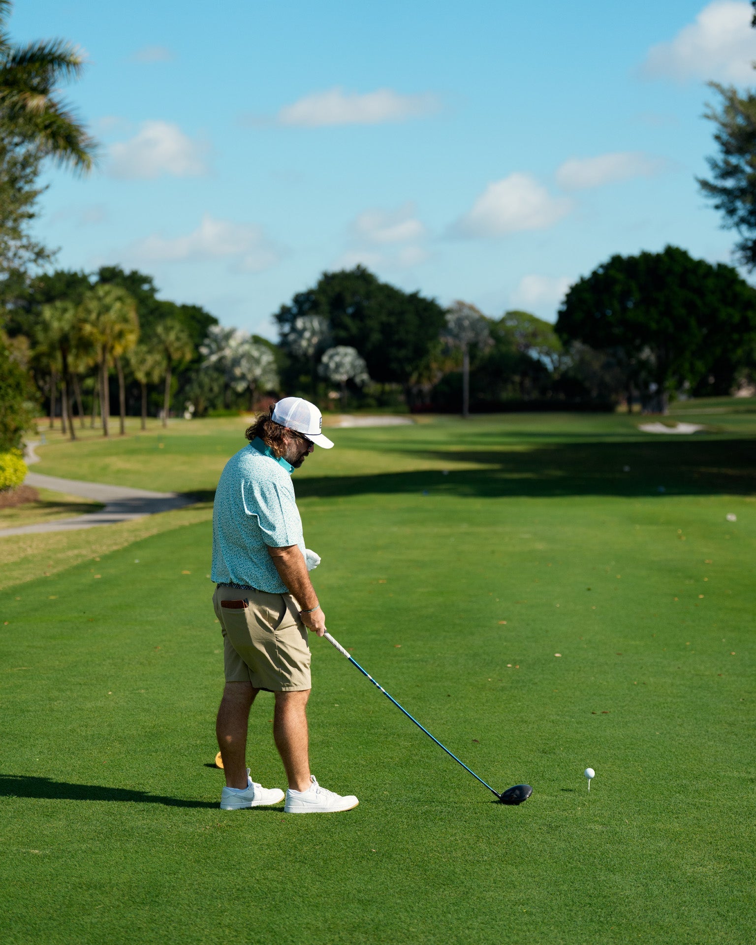 The Footrace to 18 Polo - Breezy Golf