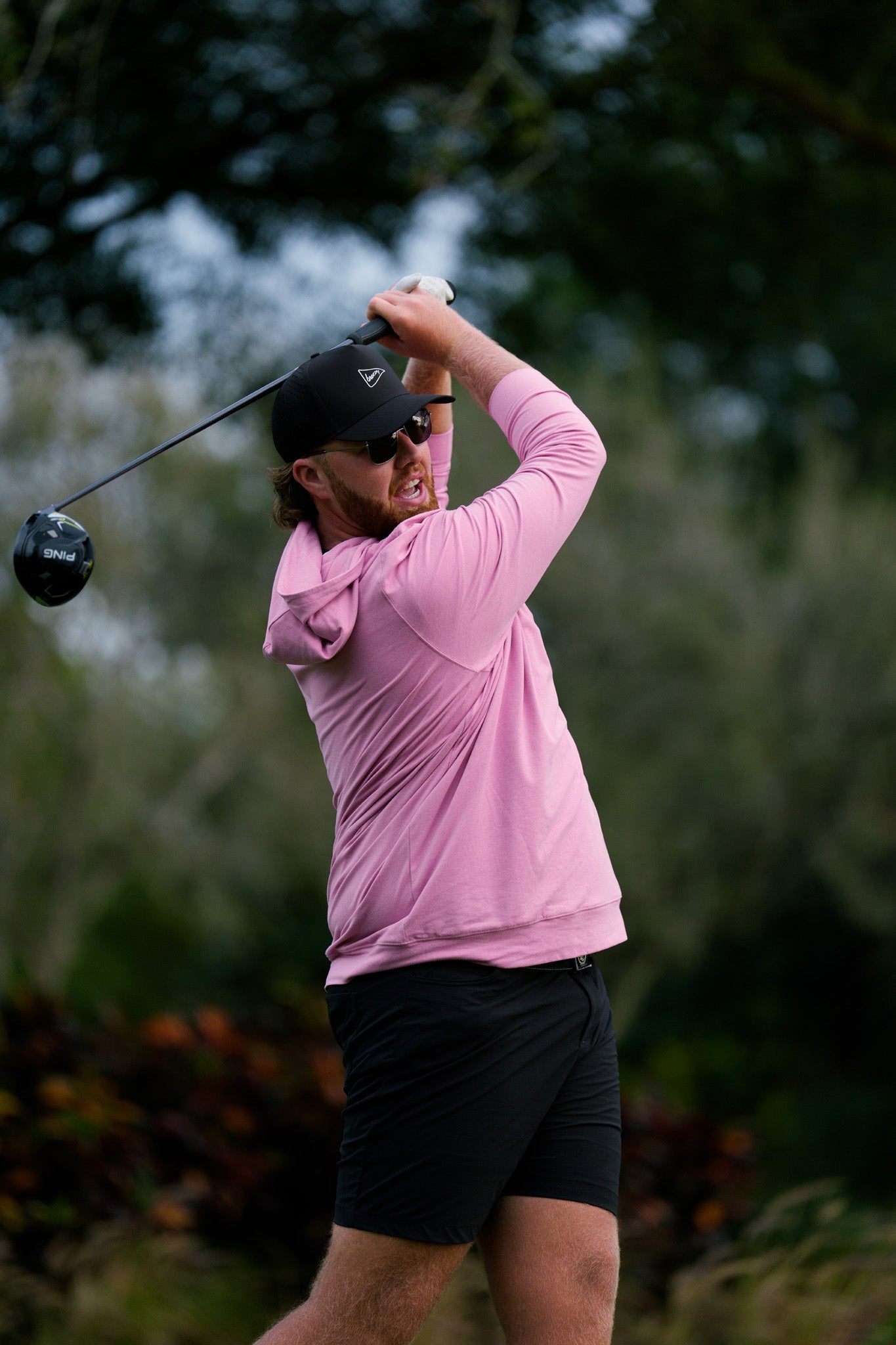 The Gimme Hoodie Petal | Breezy Golf | Performance Golf Apparel