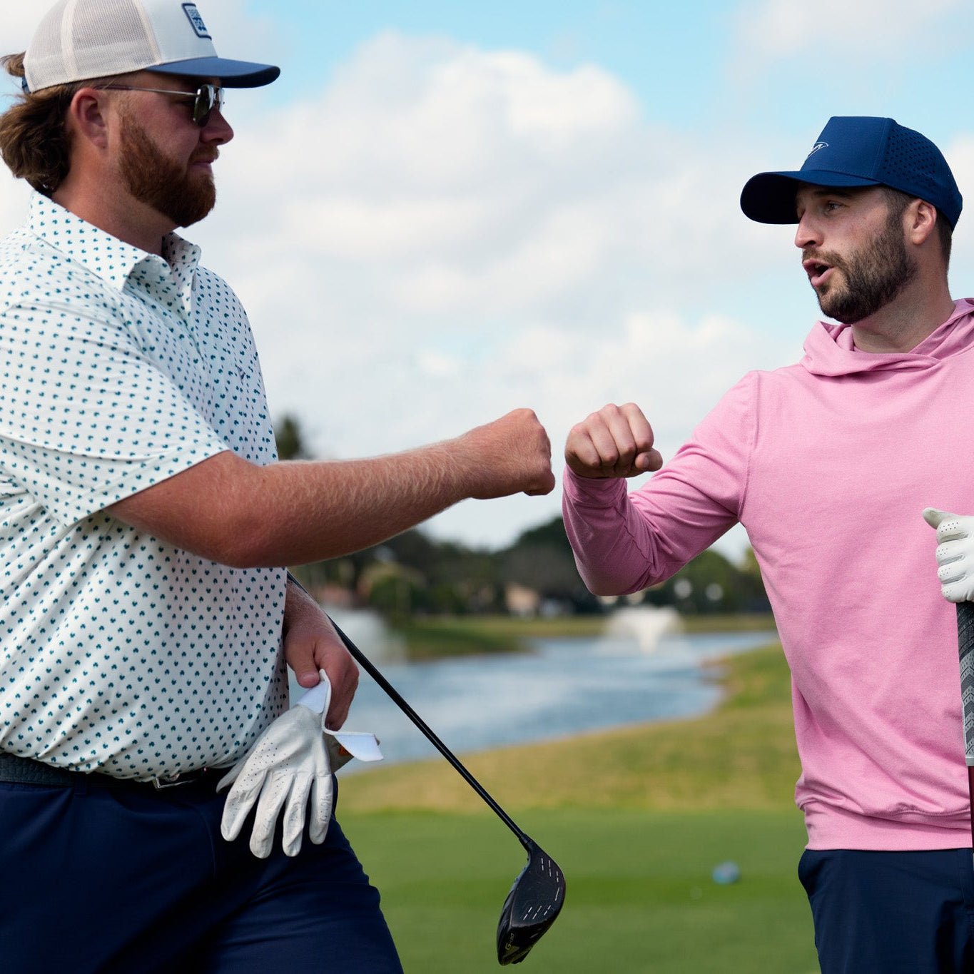The Alloy Series Navy hat | Breezy Golf | Performance Golf Apparel