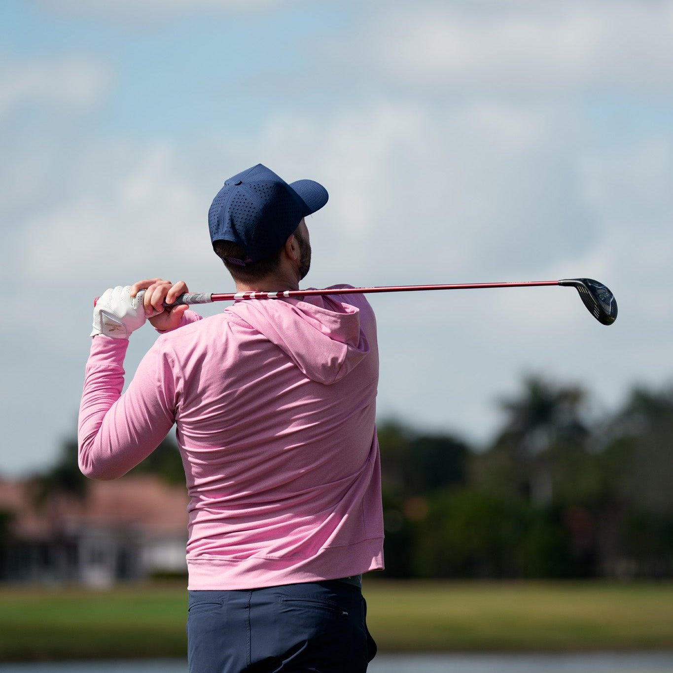 The Alloy Series Navy hat | Breezy Golf | Performance Golf Apparel