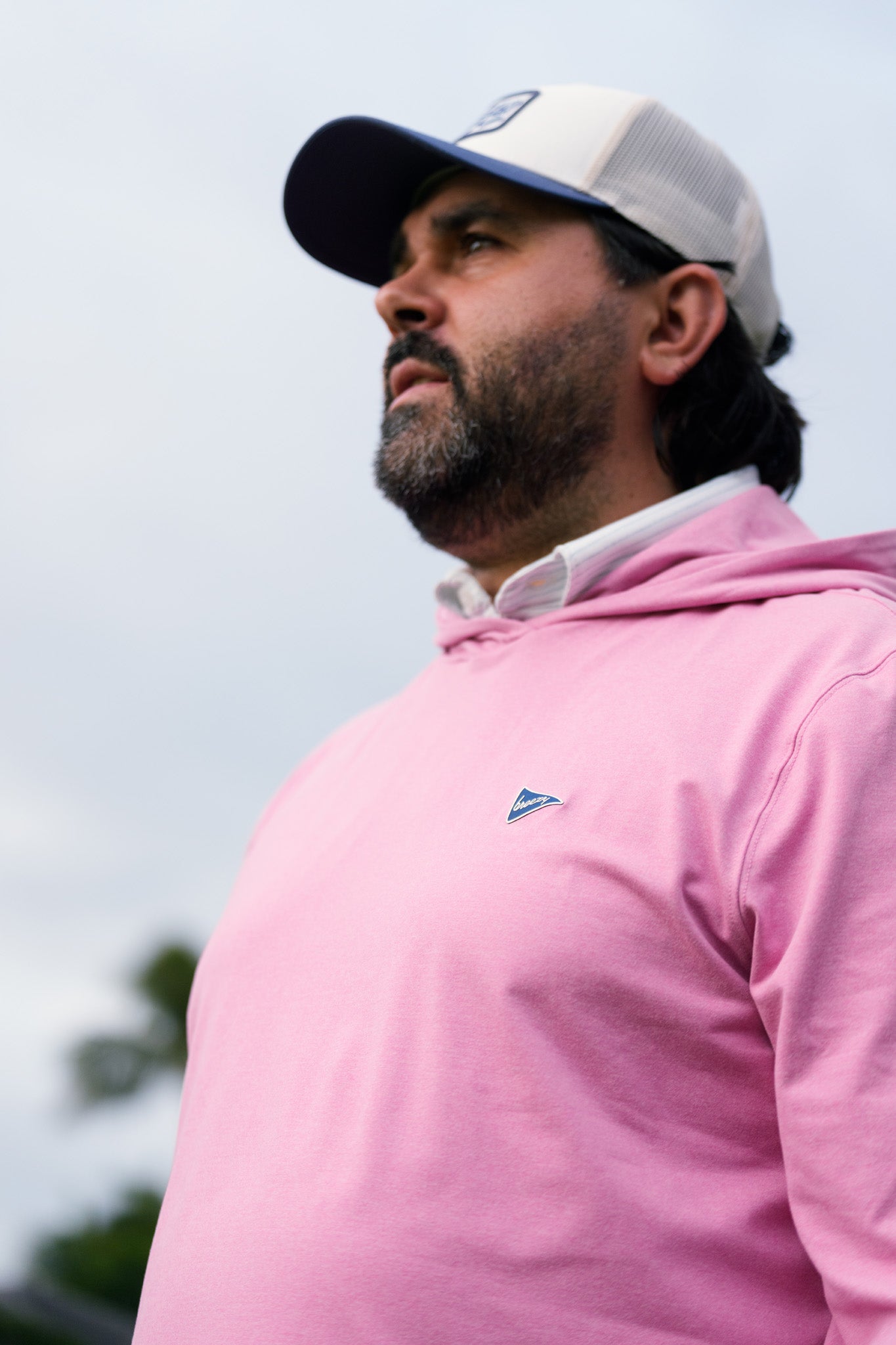 The Gimme Hoodie Petal | Breezy Golf | Performance Golf Apparel