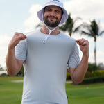 The Everyday Tee Aura Blue - Breezy Golf