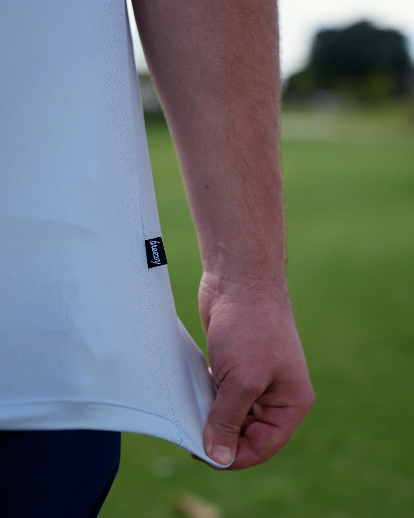 The Everyday Tee Aura Blue - Breezy Golf