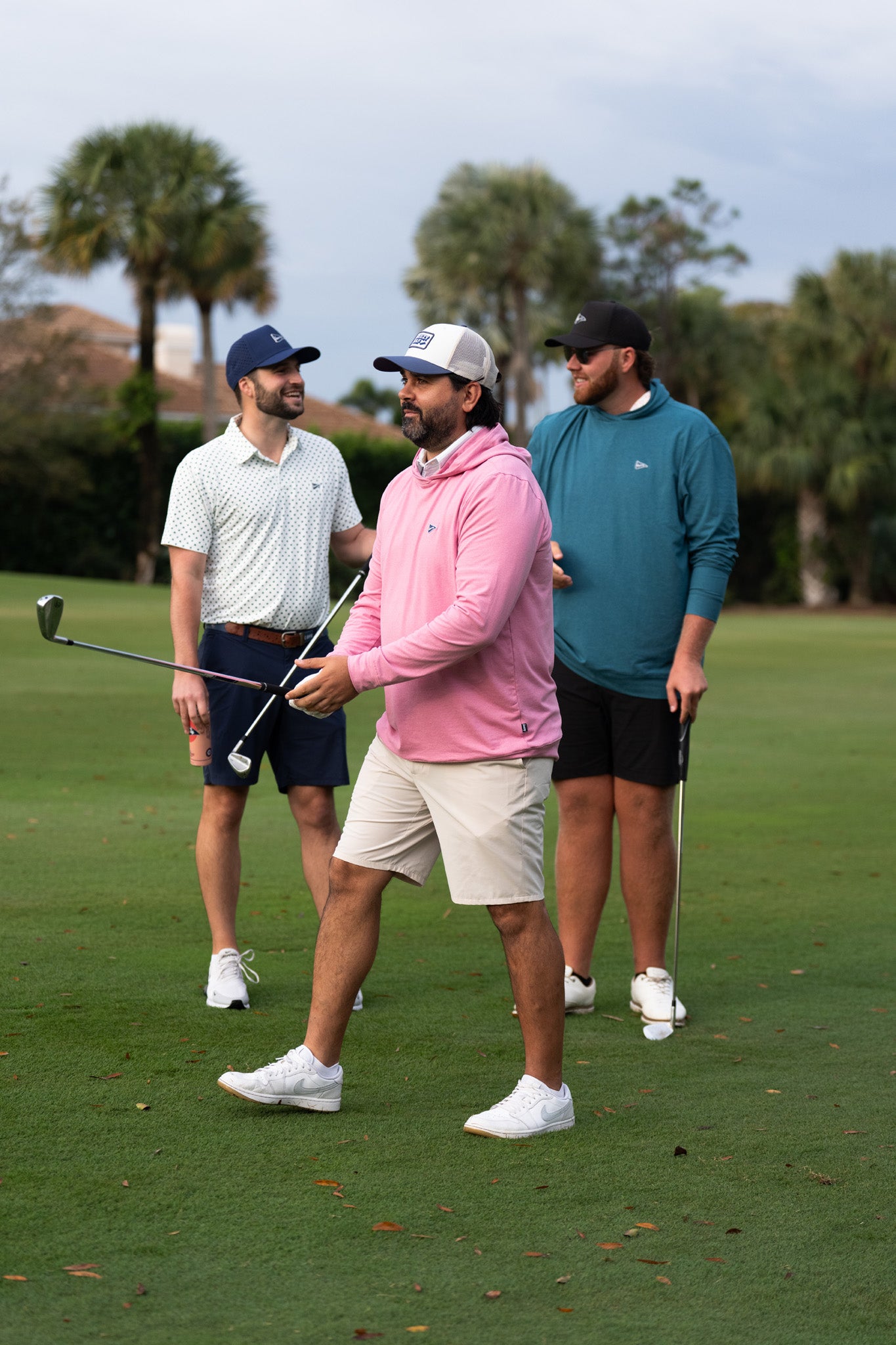 The Gimme Hoodie Petal | Breezy Golf | Performance Golf Apparel