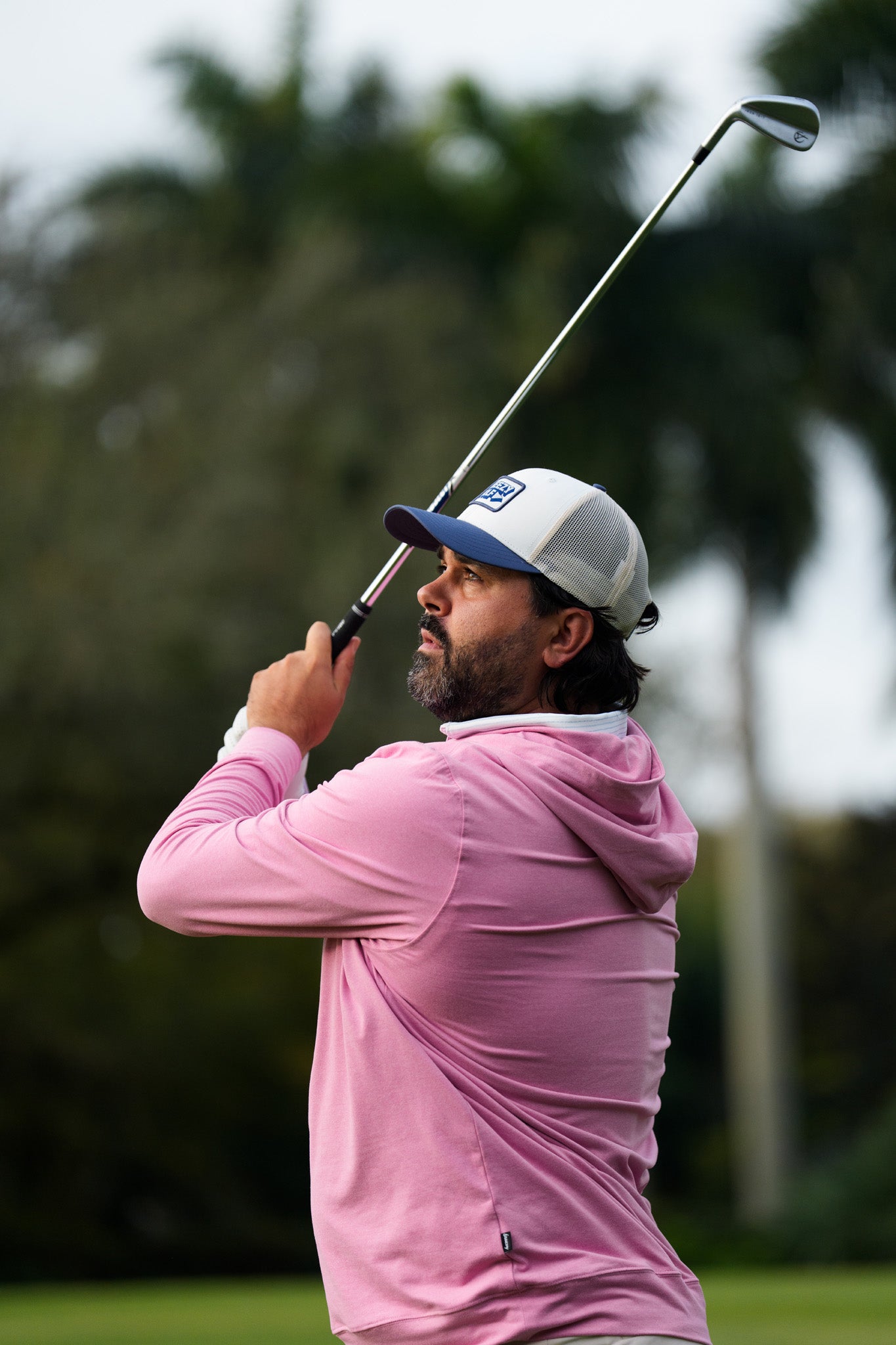 The Gimme Hoodie Petal | Breezy Golf | Performance Golf Apparel