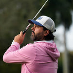 Classic Breezy Golf Navy Meshback Patch Hat - Breezy Golf
