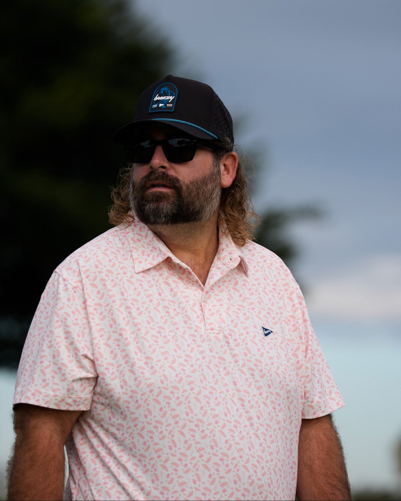 The FP Swing Black Performance Hat - Breezy Golf