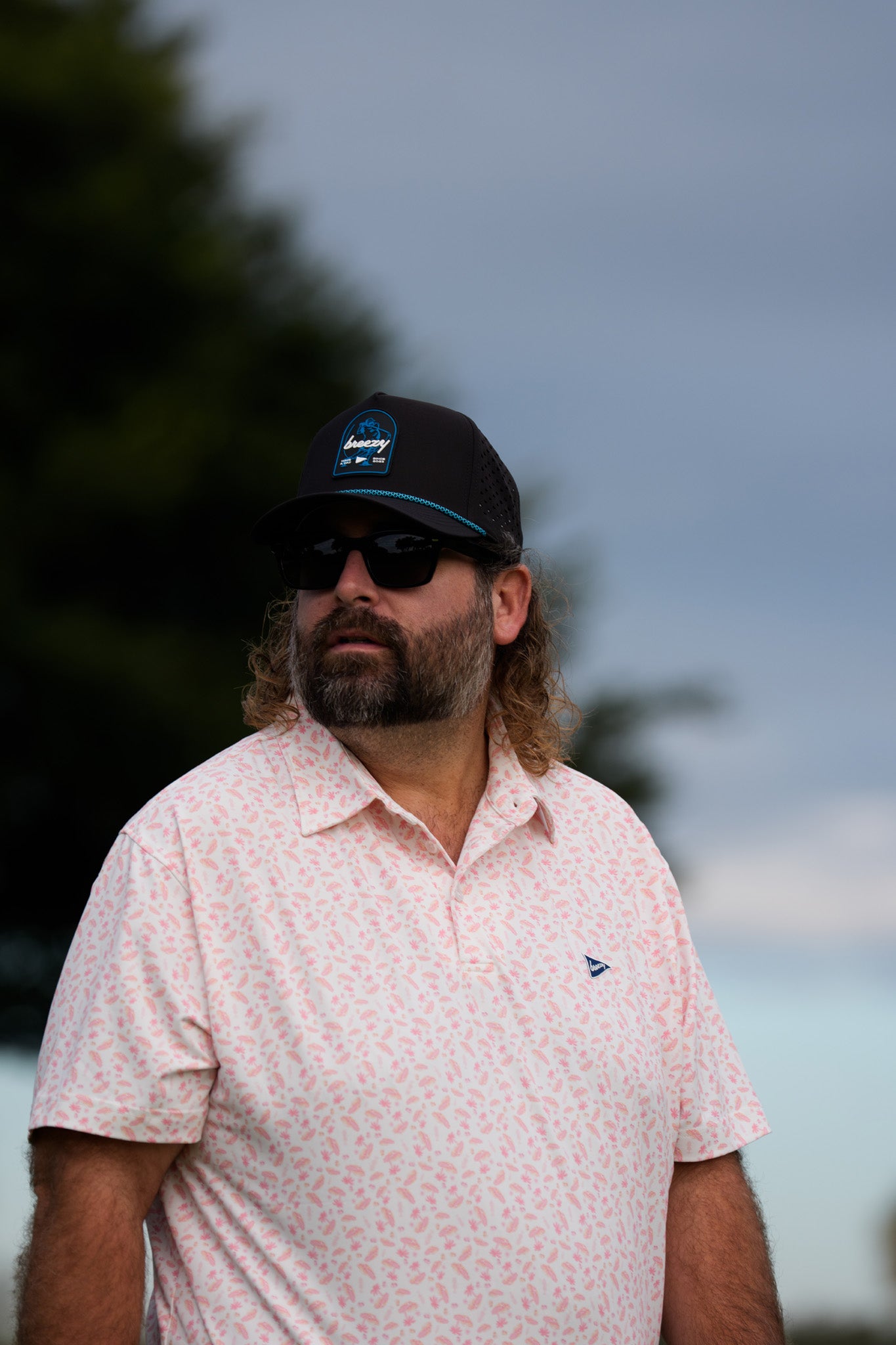 The FP Swing Black Performance Hat | Breezy Golf | Performance Golf Apparel