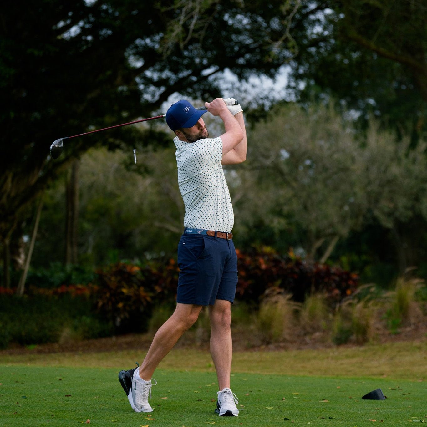 The Alloy Series Navy hat | Breezy Golf | Performance Golf Apparel