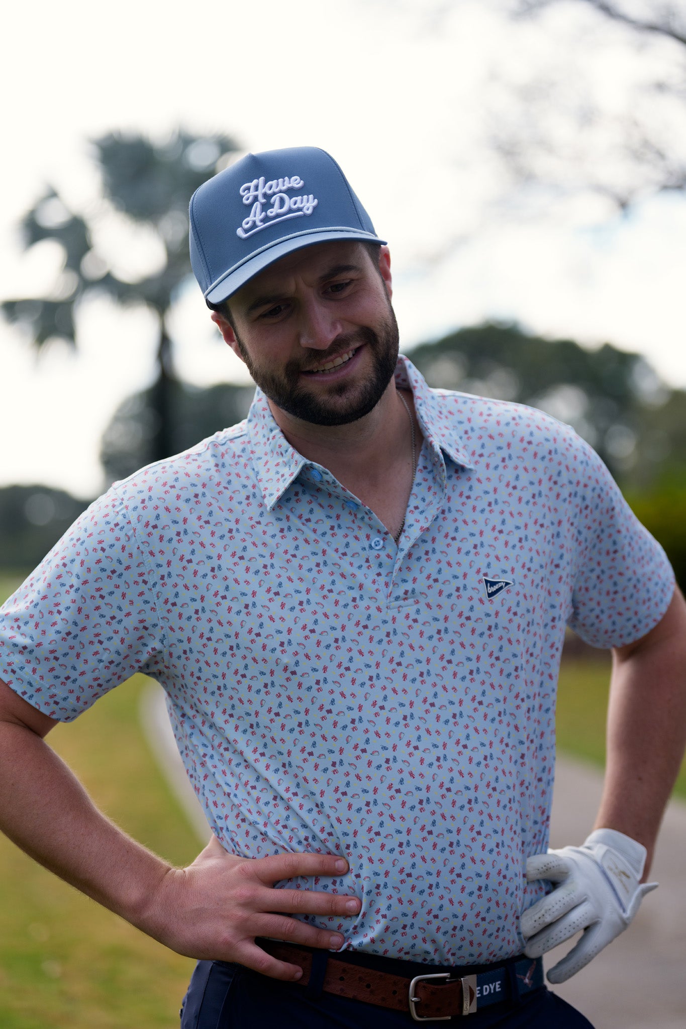The Lobster Rolls Polo | Breezy Golf | Performance Golf Apparel