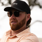 The Breezy Script Perforated Hat - Breezy Golf
