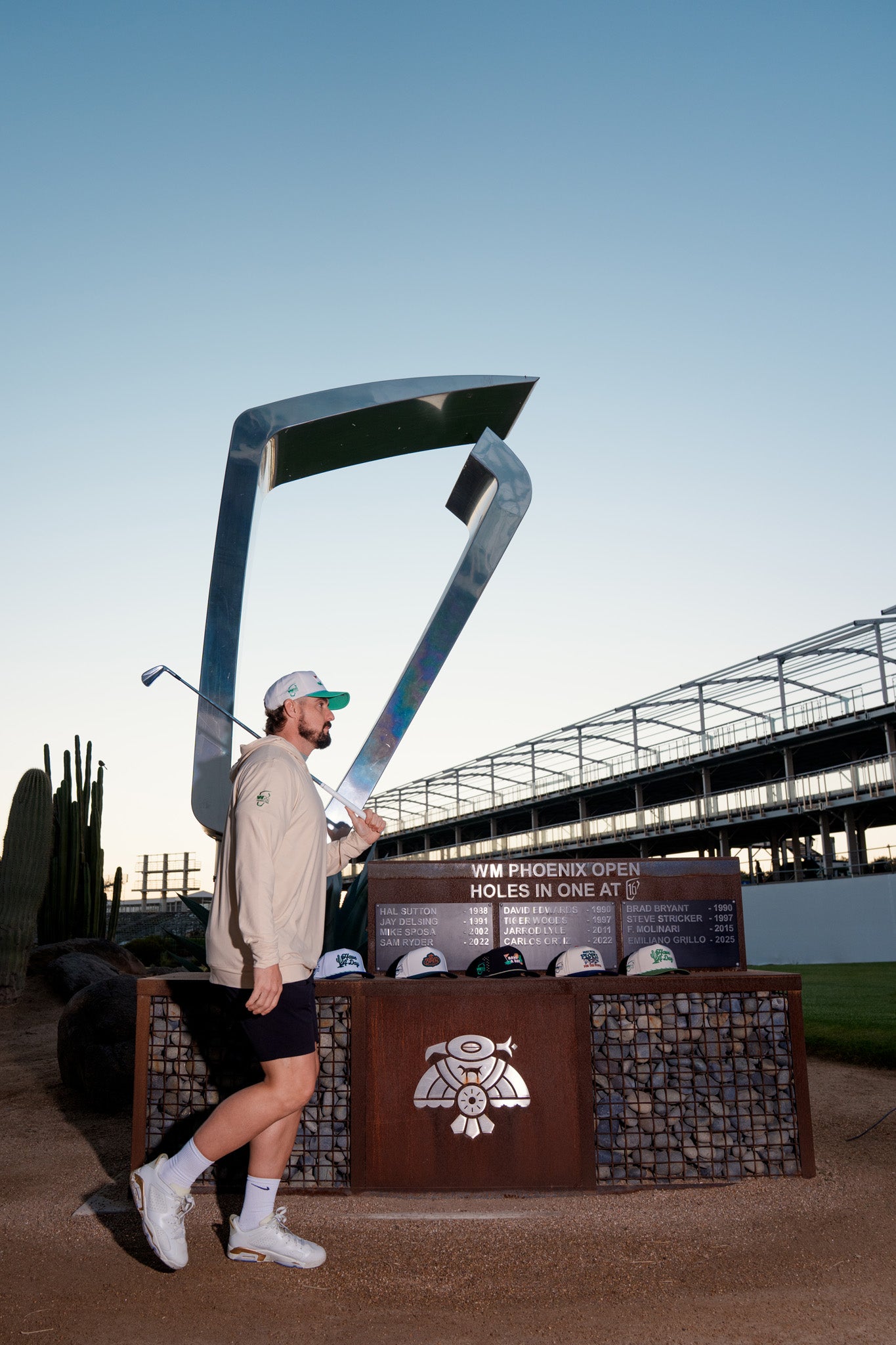 WM Phoenix Open x Breezy Sand Gimme Hoodie | Breezy Golf | Performance Golf Apparel